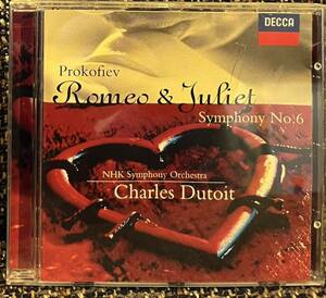 廃盤CD/デュトワ＆Ｎ響/プロコフィエフ：ロメオとジュリエット、交響曲第６番