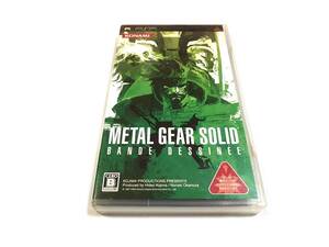 PSP メタルギアソリッド / METAL GEAR SOLID / BANDE DESSINEE 