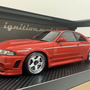 イグニッションモデル 1/18 ニスモ Nismo R33 GT-R 400R Red レッド IG2253 日産 スカイライン IGNITION MODELの画像3