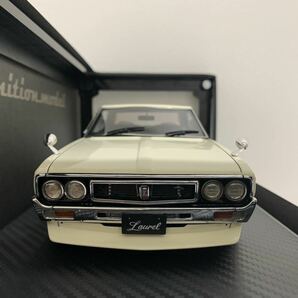 イグニッションモデル 1/18 Nissan Laurel 2000SGX (C130) White ホワイト IG2401 ニッサン ローレル ignition modelの画像2