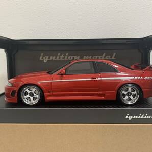 イグニッションモデル 1/18 ニスモ Nismo R33 GT-R 400R Red レッド IG2253 日産 スカイライン IGNITION MODELの画像1