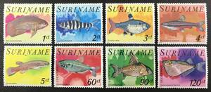 スリナム 1978年発行 魚 切手 未使用 NH