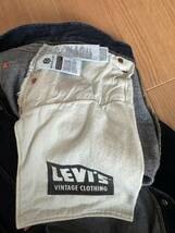 ☆LEVI'S VINTAGE CLOTHING 1955モデル 501 JEANS NEW RINSE W30 L32 50155-0056 中古美品！_画像8