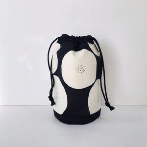 [ sale ] hand made inset attaching Mini pouch glass sack .... Monotone 