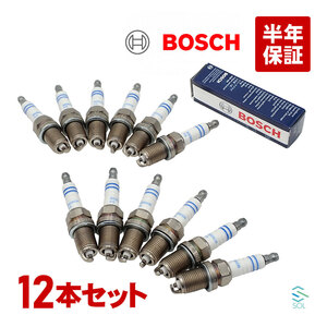 ベンツ R129 W140 スーパープラス スパークプラグ 12本セット (1台分) BOSCH製 600SL SL600 S600 0031597103 0031596803 FR8DC+ 0242229659