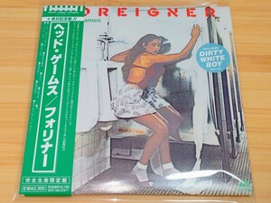 【国内盤 紙ジャケット 帯付 完全生産限定盤】フォリナー/FOREIGNER◆ヘッド・ゲームス/Head Games◆1979年作品/3rd