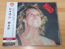 【国内盤 新品同様 未開封】レイヴン/RAVEN◆MAD◆1986年作品◆2015年タワーレコード限定/世界初CD化盤_画像1