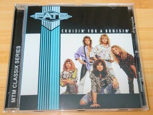 【即決 輸入盤 美品】FATE/フェイト◆CRUISIN' FOR A BRUISIN'◆1988年作品/3rd◆デンマーク産HR◆2007年MTMリマスター再発盤