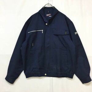 寅壱/トライチ ジャケット 作業服 ネイビー サイズLL