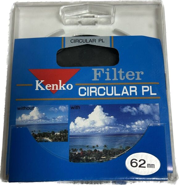 Kenko PLフィルター サーキュラーPL 62mm コントラスト上昇・反射除去用 362112