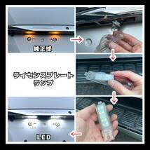 200系 ハイエース / レジアスエース 1型/2型/3型 専用設計 LED ルームランプ 高輝度3chipSMD 純白光 ★ KDH/TRH200系 スーパーGL_画像6