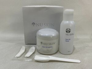 R4A080◆新古品◆ ニュースキン NU SKIN フェイス リフト パック FACE LIFT PACK パウダー リキッド スプーン付き 2点セット