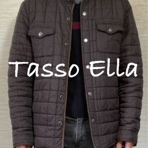 【Tasso Ella】Quilted Shirt Jacket/Brown/L