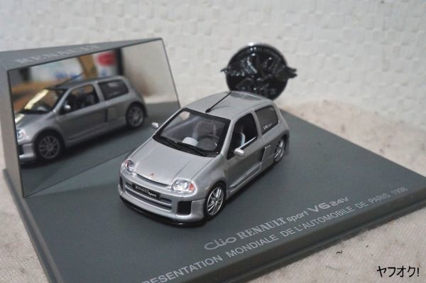 最も優遇の ユニバーサルホビー クリオ 1/43 24V V6 ルノースポーツ 乗用車