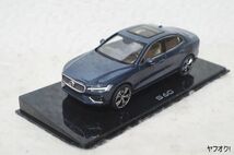 ボルボ S60 1/43 ミニカー ノレブ デニムブルー_画像1