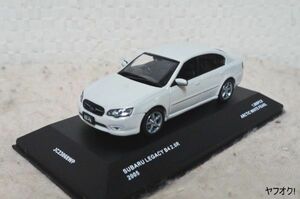 京商 Jコレクション スバル レガシィ B4 2.0R 2005 1/43 ミニカー 白