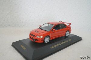 ixo Mitsubishi Lancer Evolution Ⅶ 2001 1/43 миникар красный Lancer Evolution 