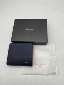 美品　ポールスミス Paul Smith 二つ折り財布 