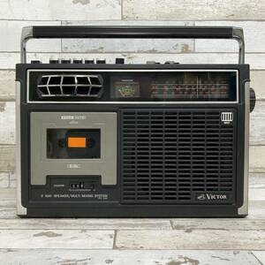 VICTOR ビクター FM/SW/MW 3バンド ラジオカセット RC-650 ラジカセ オーディオ機器