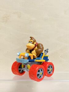 マリオカート プルバックカー チョロQ バナナバギー ドンキーコング フィギュア 動作難あり