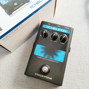 【送料無料/即決】 TC HELICON VOICETONE C1 ボーカル エフェクター　　　　　　　　　　　　　　　　　M561e2-0043