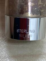 ★1円スタート！！　万年筆　シルバー　ペン先18K　750刻印有　STERLING SILVER　筆記未確認　箱無し　現状品　送料全国一律370円★_画像10