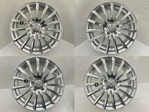 中古アルミホイール 4本セット 18×7J +53 5穴 PCD114.3 18インチ weds LEONIS c1202_画像3