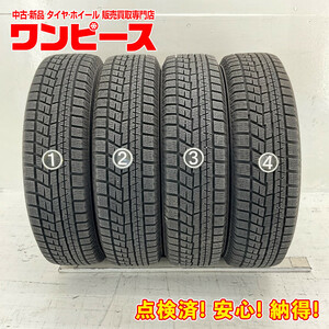 中古タイヤ 4本セット 165/70R14 81Q ヨコハマ ICE GUARD IG60 冬 スタッドレス 165/70/14 スペイド b5179