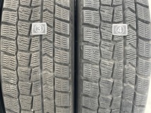 中古タイヤ 4本セット 165/70R14 81Q ダンロップ WINTERMAXX WM02 冬 スタッドレス 165/70/14 Kei/スイフト b4957_画像4