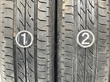 中古タイヤ 4本セット 155/65R13 73S ブリヂストン NEXTRY 夏 サマー 155/65/13 AZ ワゴン b4971_画像3