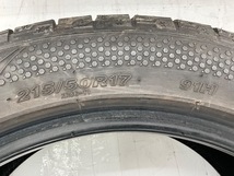 中古タイヤ 4本セット 215/50R17 91H ケンダ ICETEC NEO KR36 冬 スタッドレス 215/50/17 ヴォルツ/ノア b4994_画像8