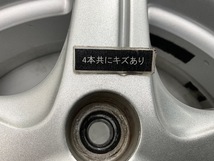 中古アルミホイール 4本セット 13×4.5B +35 4穴 PCD100 13インチ FEID c1274_画像7