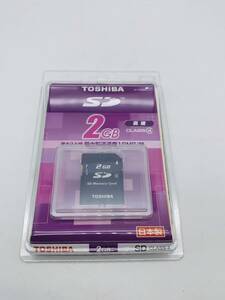 ★未使用★TOSHIBA 東芝 SDカード SDメモリカード カメラ用 2GB★