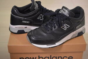 「中古 極美品」入手困難 NEW BALANCE M1500 NAV MADE IN ENGLAND イングランド製 ネイビー US7.5 25.5cm 