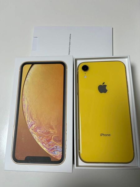 ★美品★iPhoneXR 128GB SIMフリー 本体