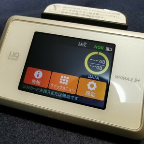 美品 UQ WiMAX2+ Speed Wi-Fi NEXT WX03 モバイルルーター ポケットWiFi の画像7