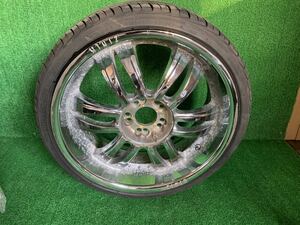 235/35ZR20 中古タイヤホイール1本8.5j off set 42