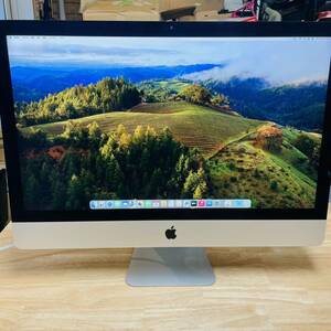 動作品 Apple iMac 2019 27-inch Retina 5K 3GHz Core i5 6コア 32GB 1TB SSD?? Radeon Pro 570X 4GB モニター一体型 元箱発送 NN8273