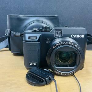 美品 動作品 Canon PowerShot G1X コンパクトデジタルカメラ ソフトケース、バッテリー、SDカード付き 液晶フィルム付き NN8334