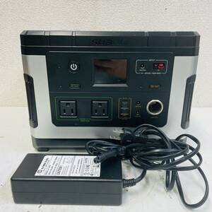 動作品 Suaoki G500 ポータブル電源 アウトドア キャンプ ACアダプター非純正付き NN8543