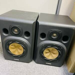 ジャンク FOSTEX NF-1 ペアスピーカー Near Field Studio Monitor NN8680