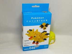 ★ナノブロック ポケモン サンダー NBPM_046 新品未開封★