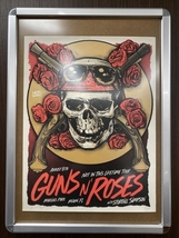 限定100部、希少ライヴ・ポスター！ GUNS N' ROSES GIG POSTER / DAVE BERNS_画像1