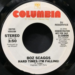 BOZ SCAGGS / HARD TIMES (US-ORIGINAL)