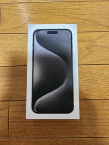 【新品未開封】iPhone 15 Pro Max ブラックチタニウム 1TB SIMフリー アップル 【未使用】