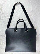 1円~ 未使用級 ルイヴィトン LOUISVUITTON A4 通勤 書類 メンズ ビジネスバッグ ブリーフケース 2way ネフスキー レザー キャンバス タイガ_画像4