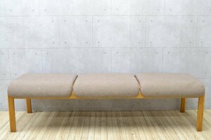 k633# Tendo Mokko Tendo# bench # external dimensions approximately height 410× width 1580× depth 470mm# lobby ...