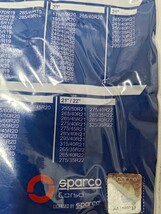 未使用/SPARCO スペイン製 スノーソックス スノーチェーン XXLサイズ 15-21インチ　布製　非金属 スパルコ ISSE_画像6