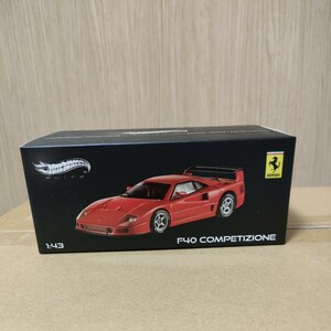 新品未開封　ホットウィール　エリート　1/43 フェラーリ　F40コンペティツィオーネ