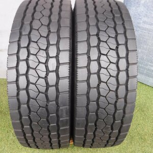 ★265/60R22.5　ブリヂストン M800残溝最大11㎜以上2022年高年式大型トラック中古タイヤ直接引き取り大歓迎!!2本セット価格!!_TB9